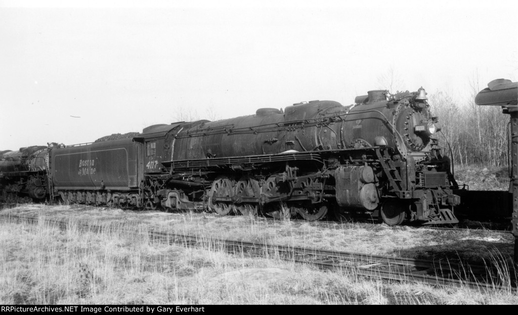 BM 4-8-2 #4117 - Boston & Maine